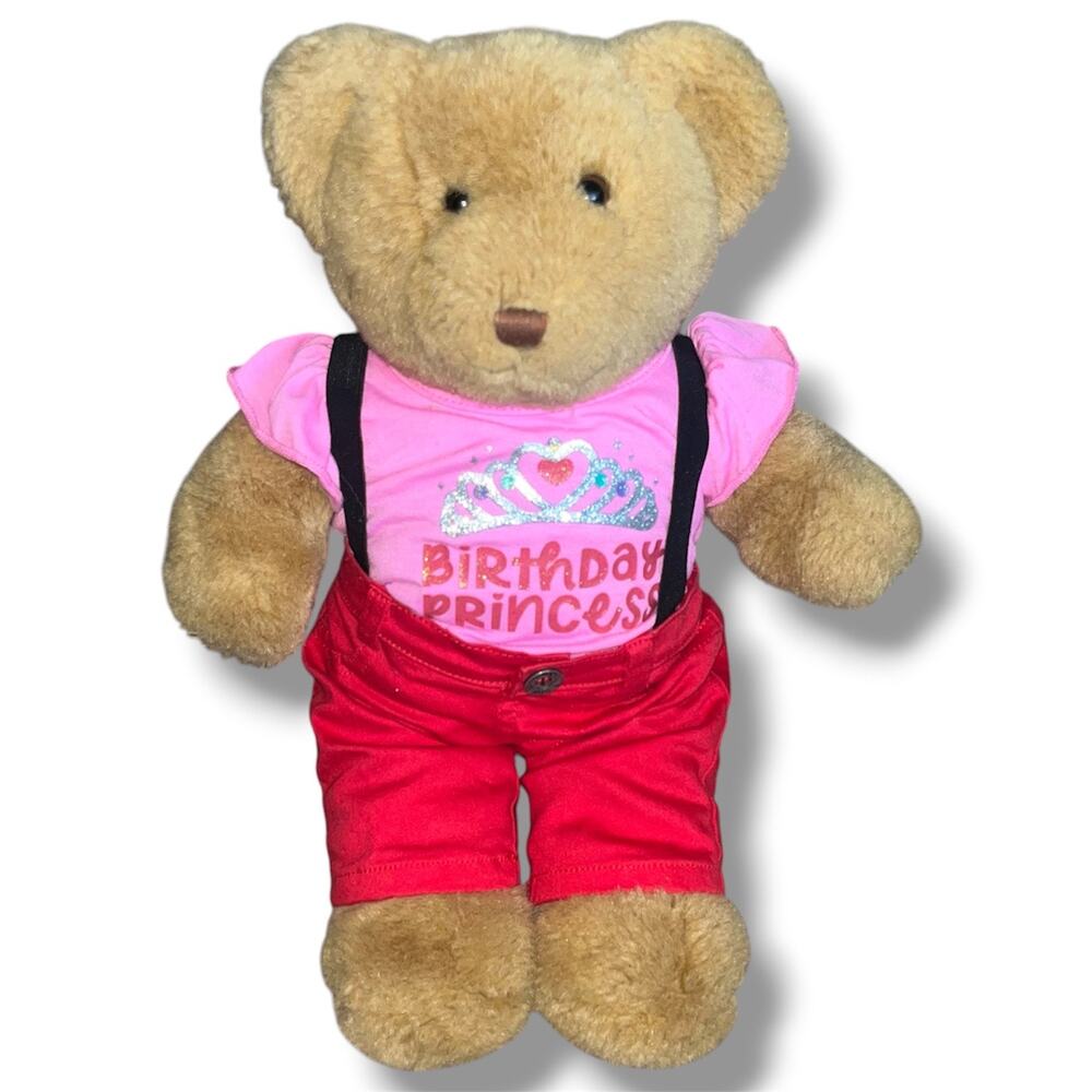 Build-A-Bear Workshop "Birthday Princess" Teddy Bear Set